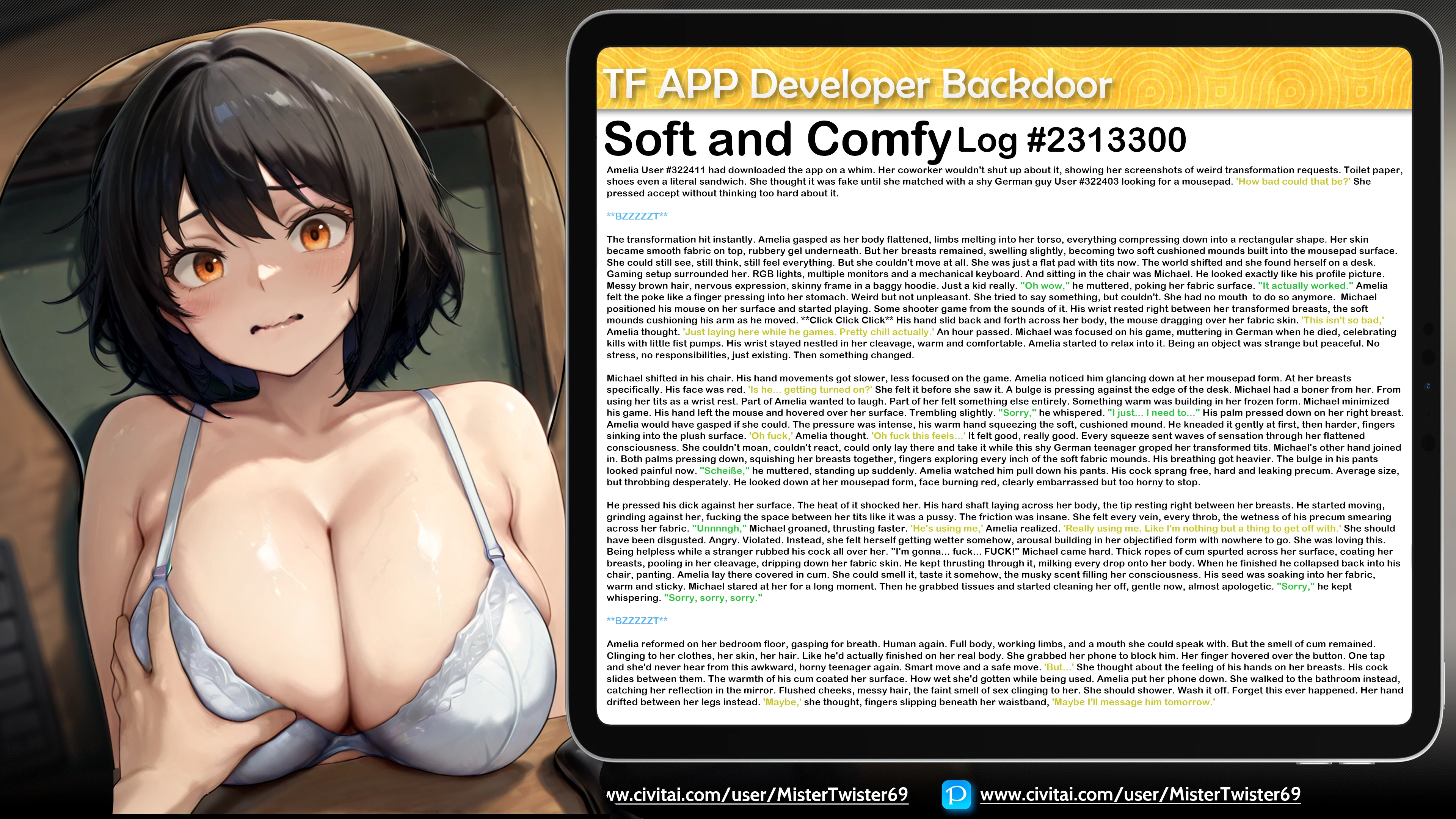 TF App - Soft and Comfy - Mousepad TF — image 2