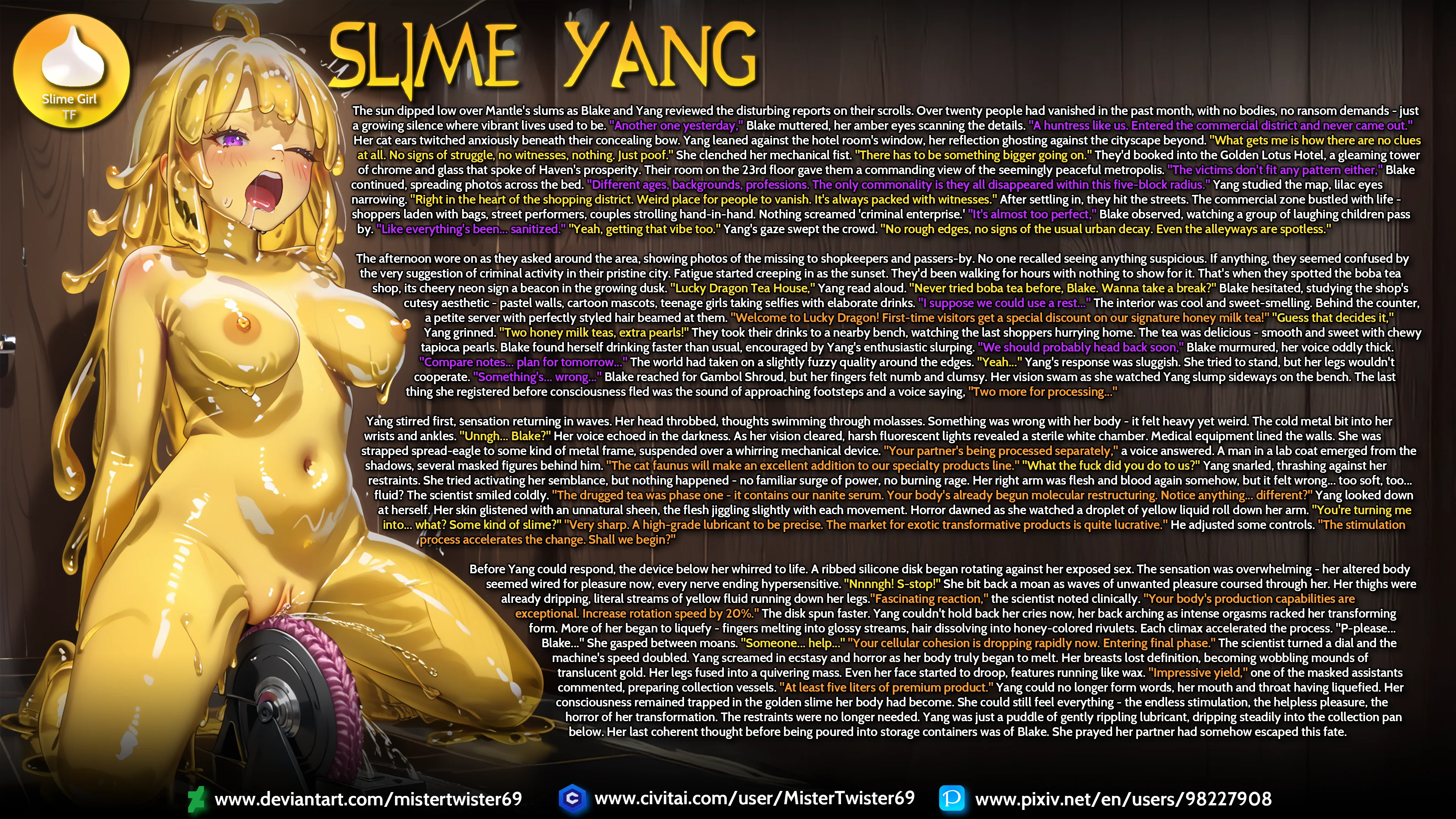Slime Yang - Slime Girl TF — image 1