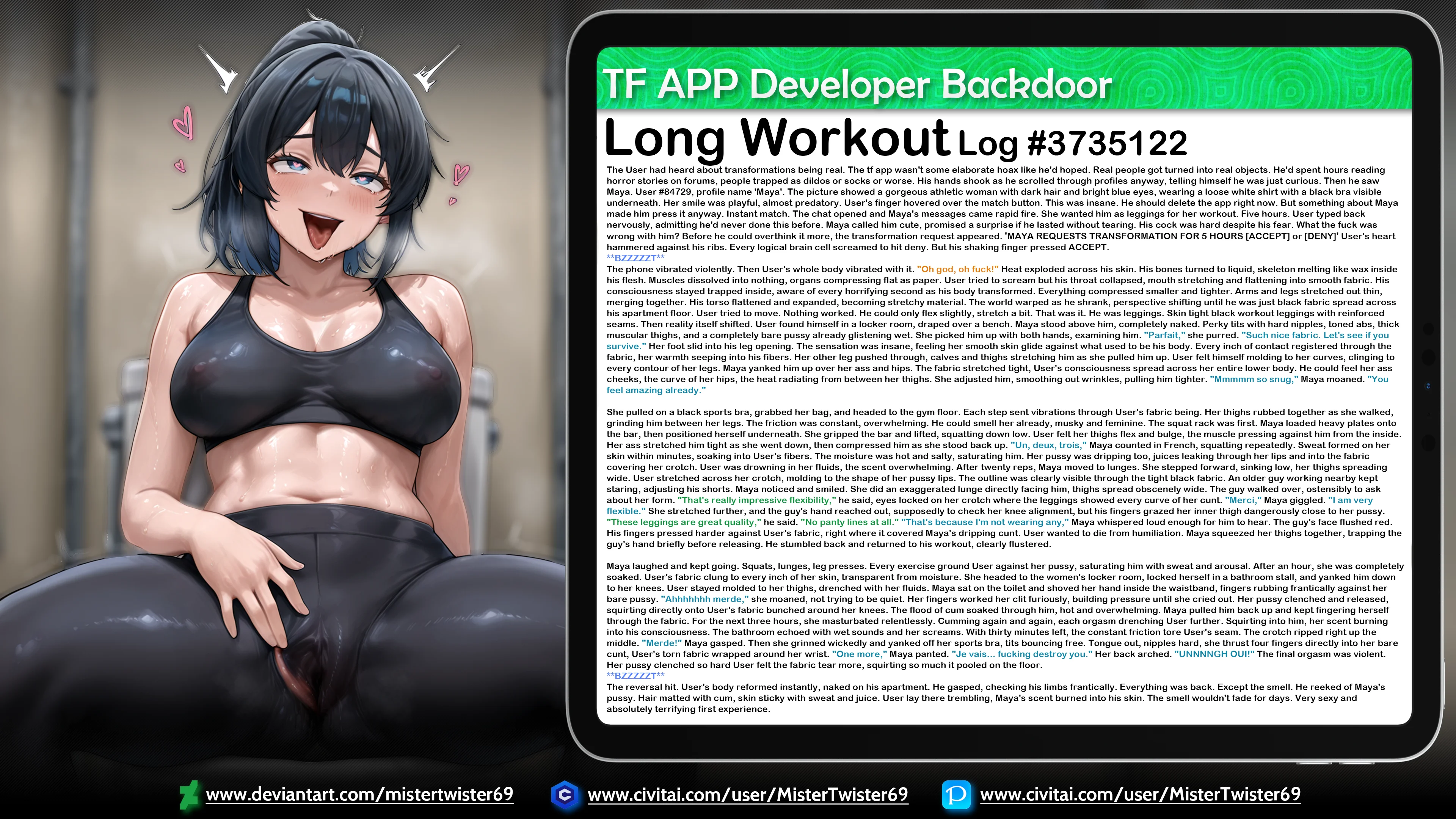 TF App - Long Workout - Leggings TF — image 2