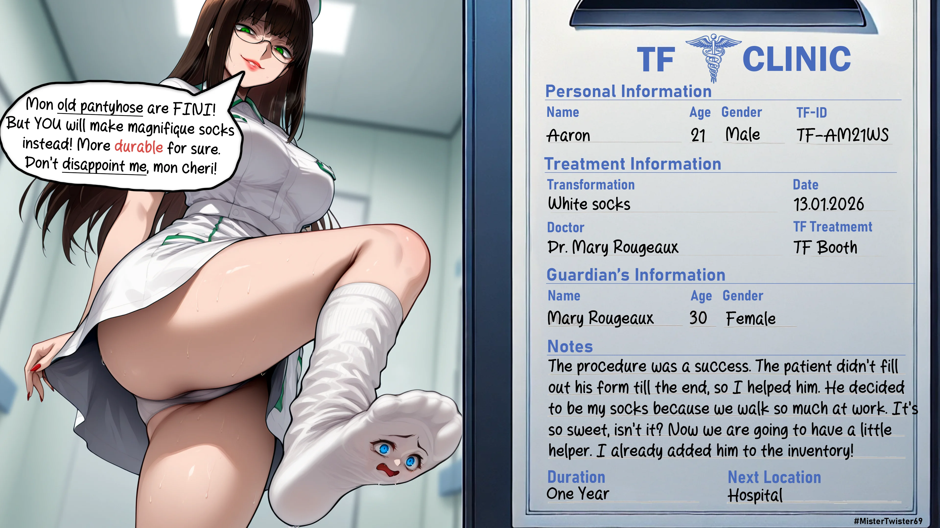 TF Clinic - Secret Desires - Socks TF — image 1
