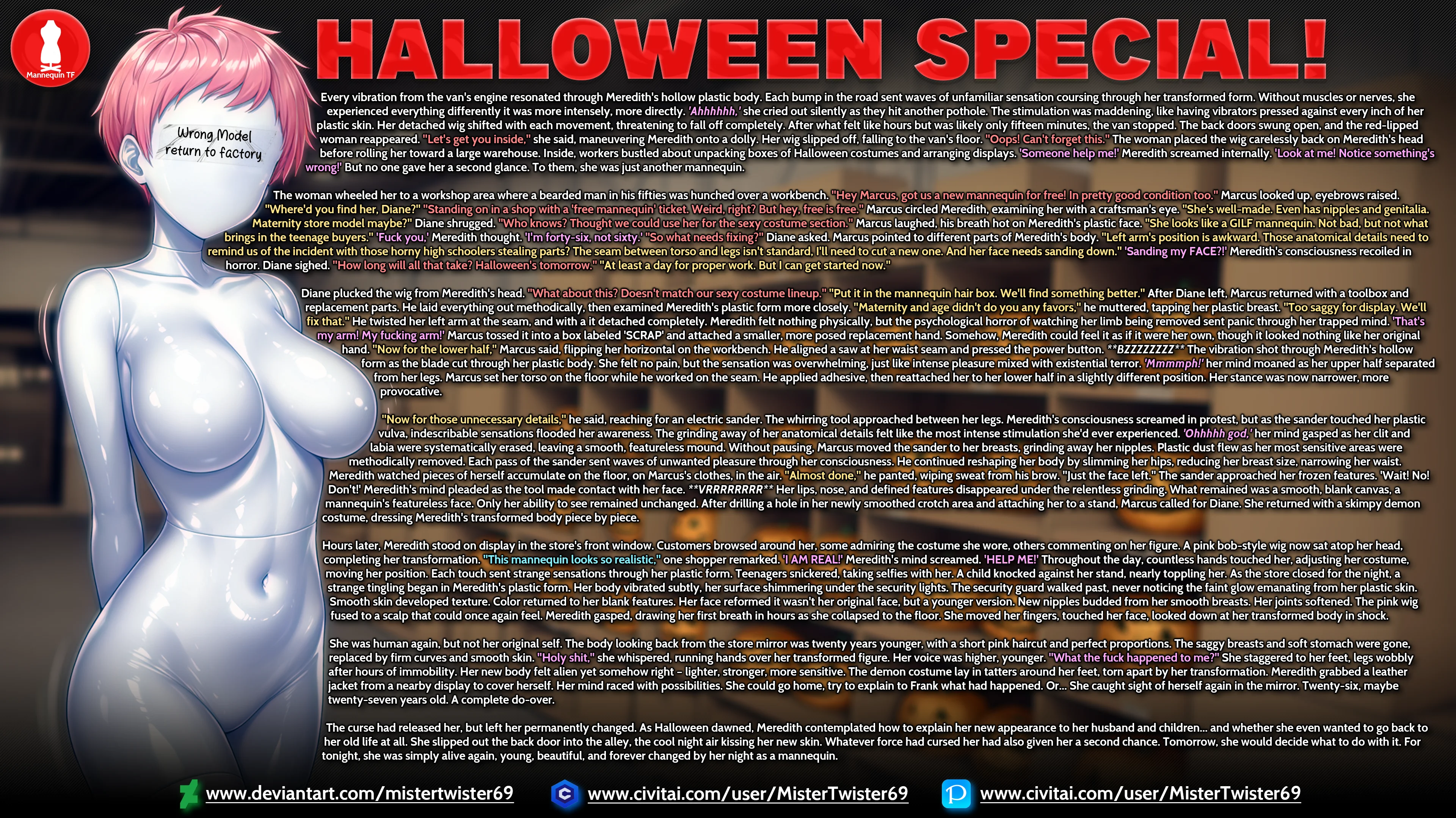 Halloween Special - Mannequin TF — image 2