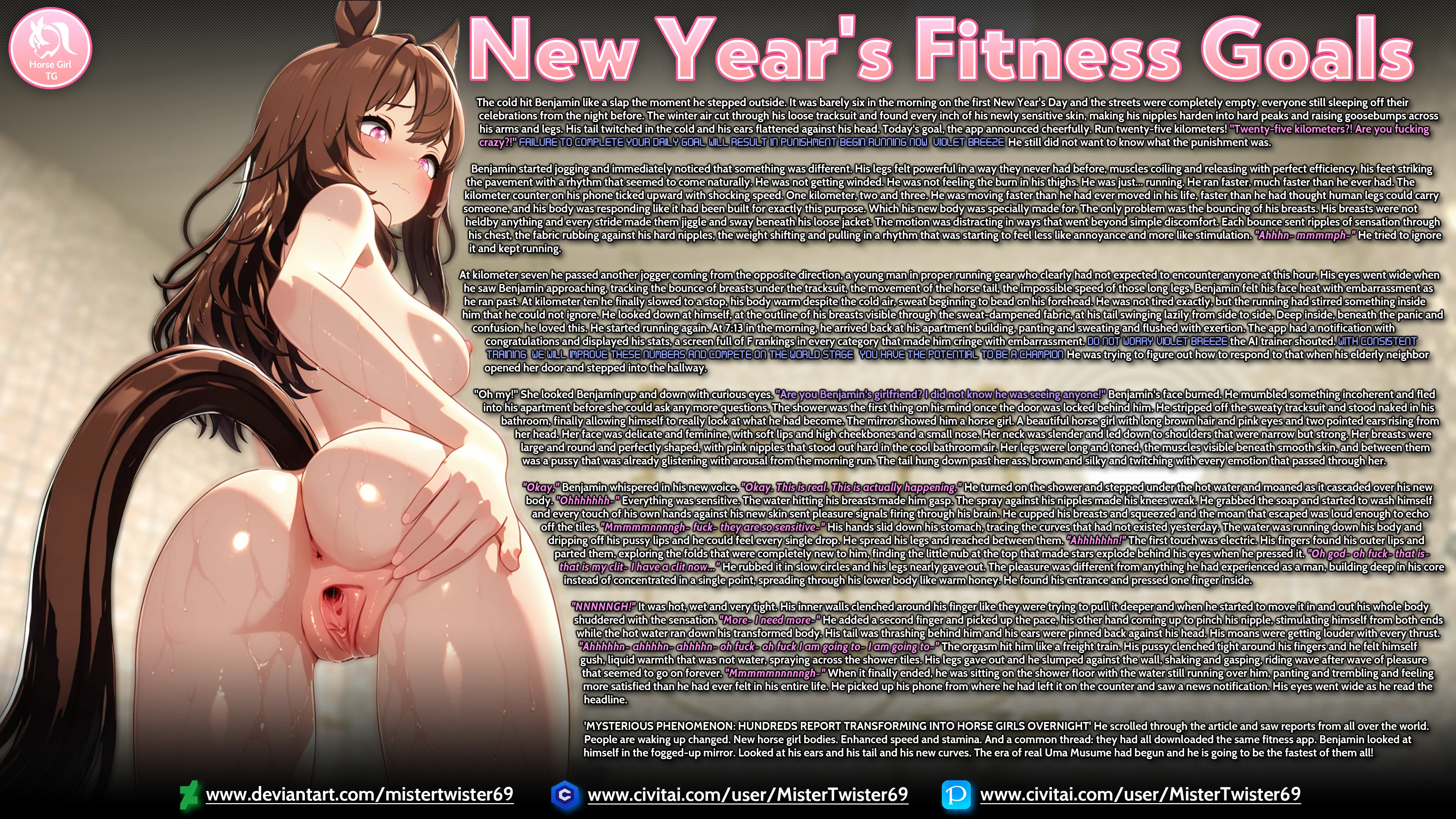 New Year's Fitness Goals - Horse Girl TG — image 2