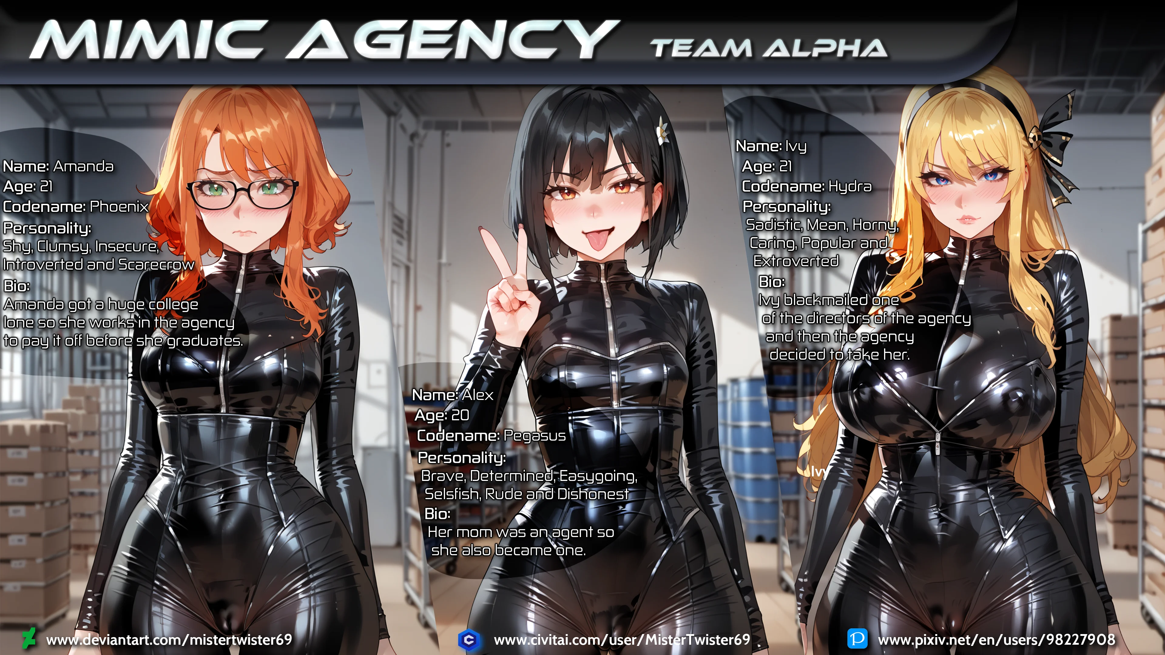 Mimic Agency - Team Alpha — image 1