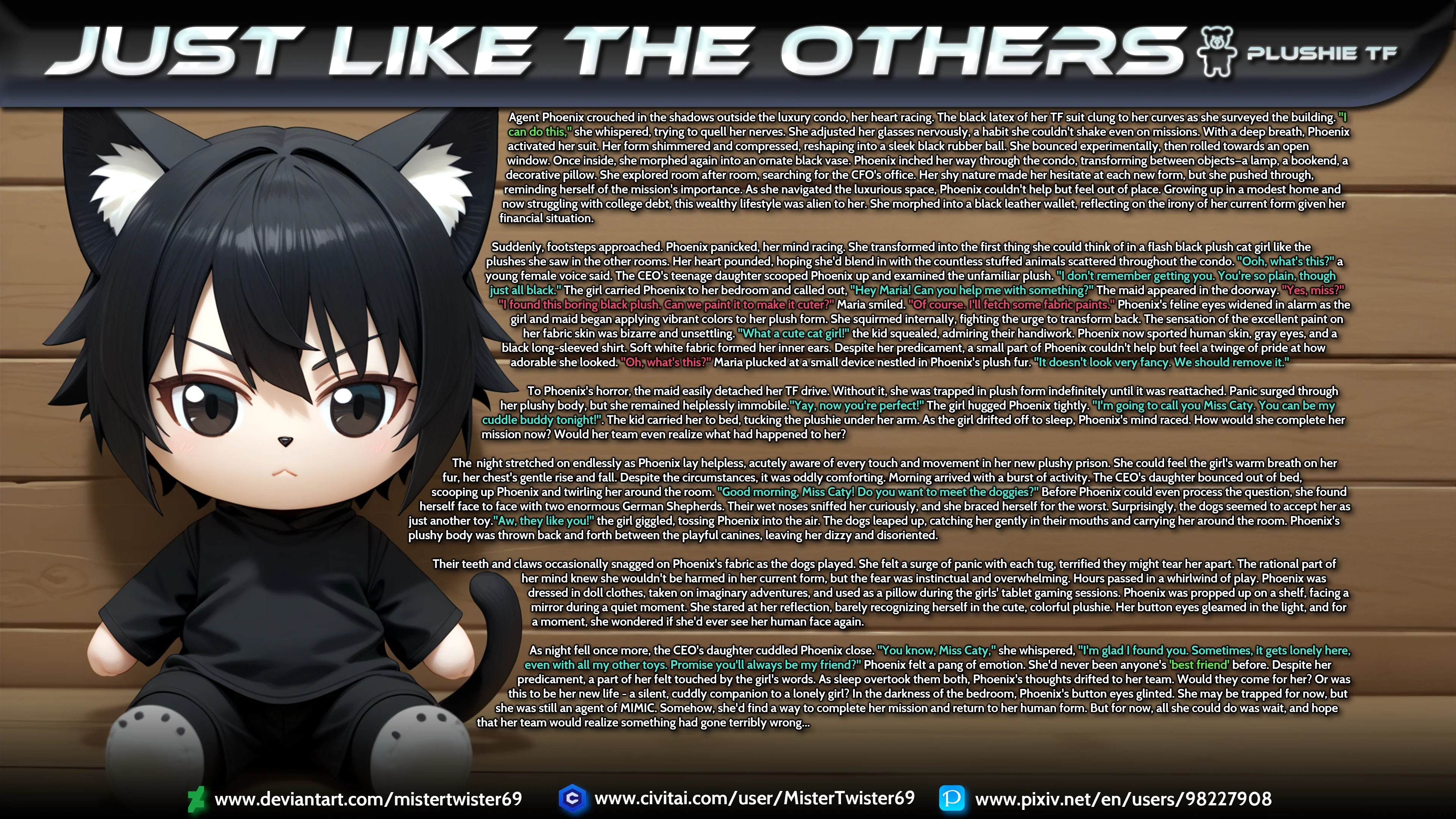 Just Like The Others - Plushie TF — image 1