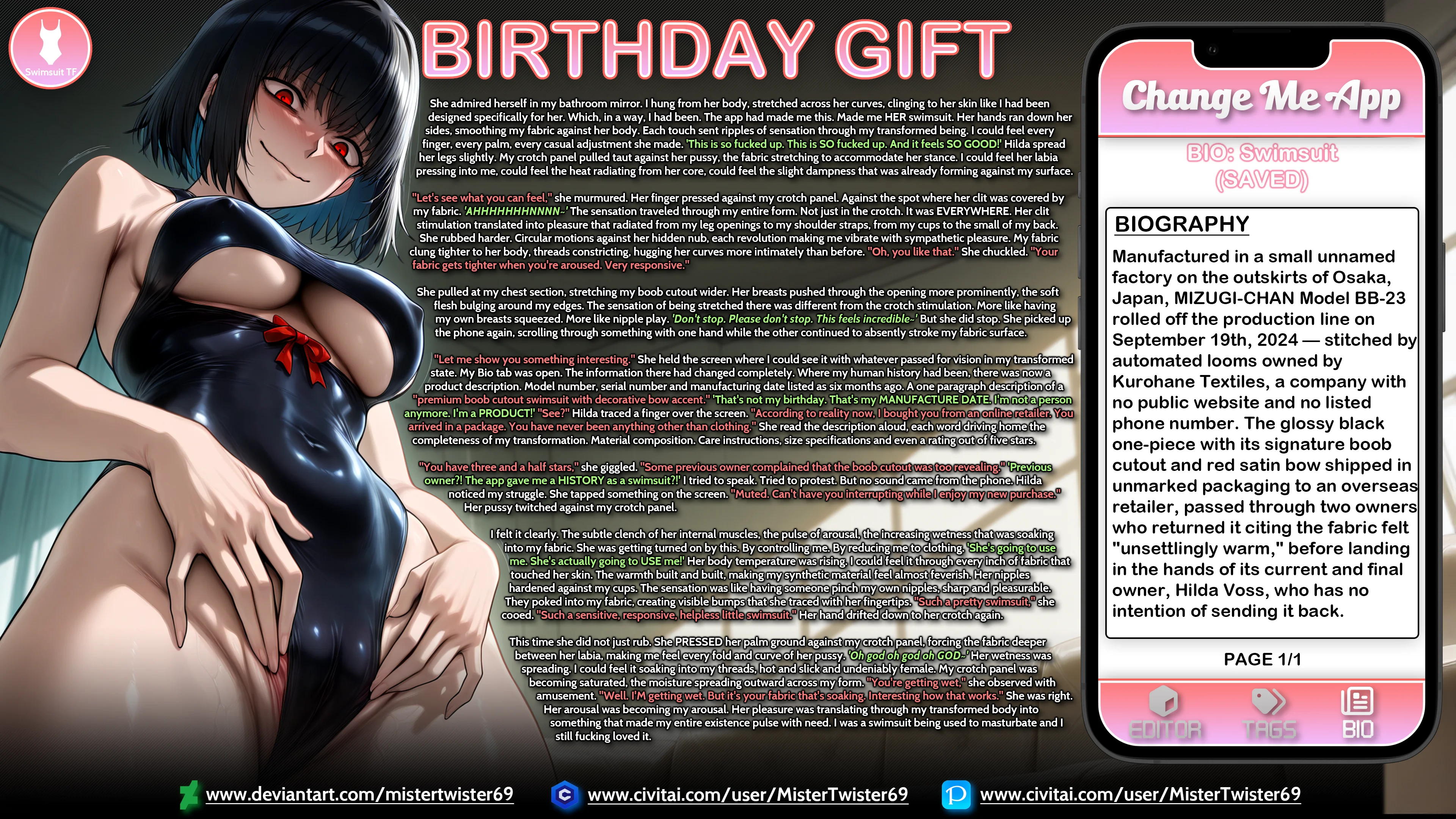 Change Me App - BIRTHDAY GIFT - Swimsuit TF — image 3