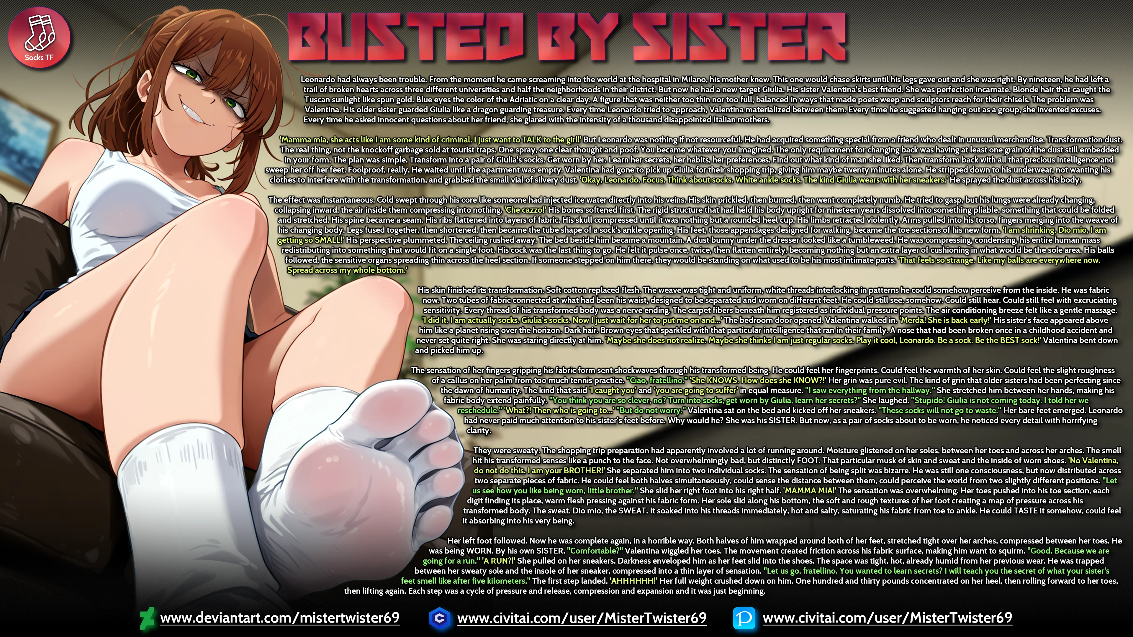 Busted by Sister - Socks TF — image 1
