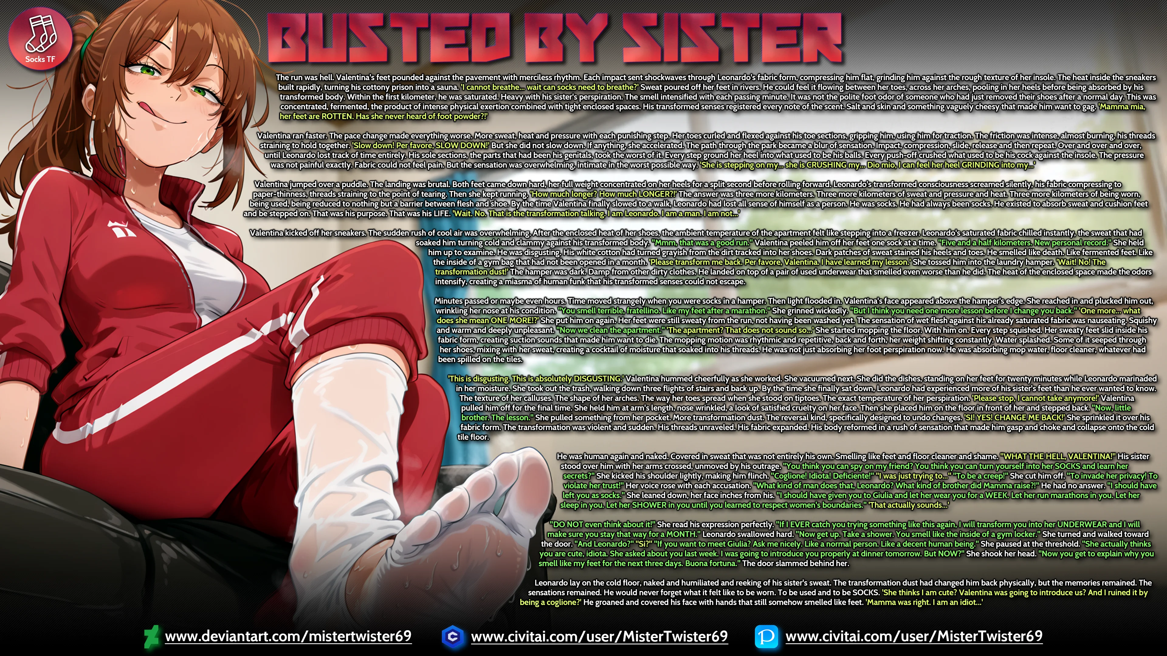 Busted by Sister - Socks TF — image 2