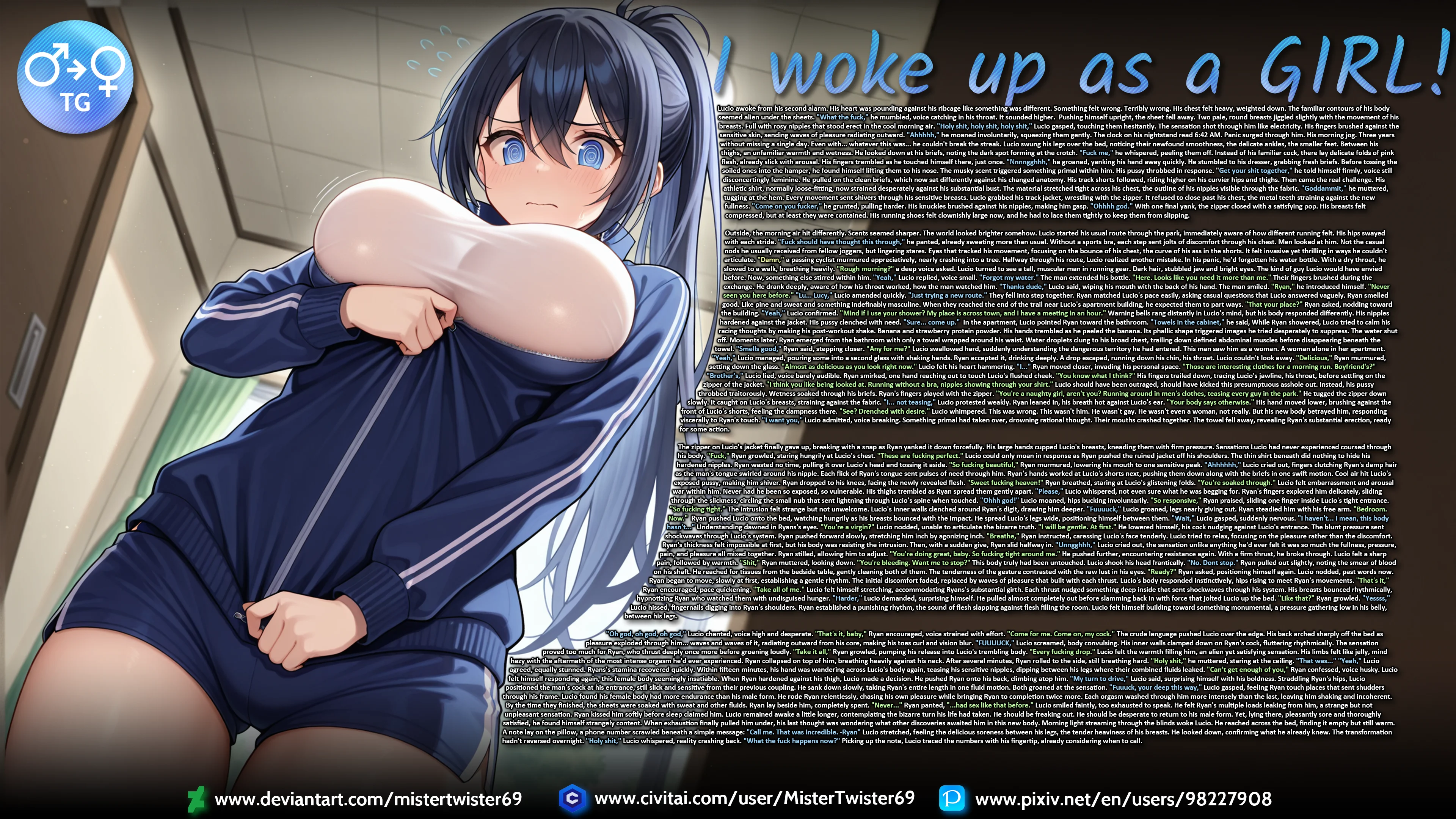 I woke up as a GIRL! - TG — image 1