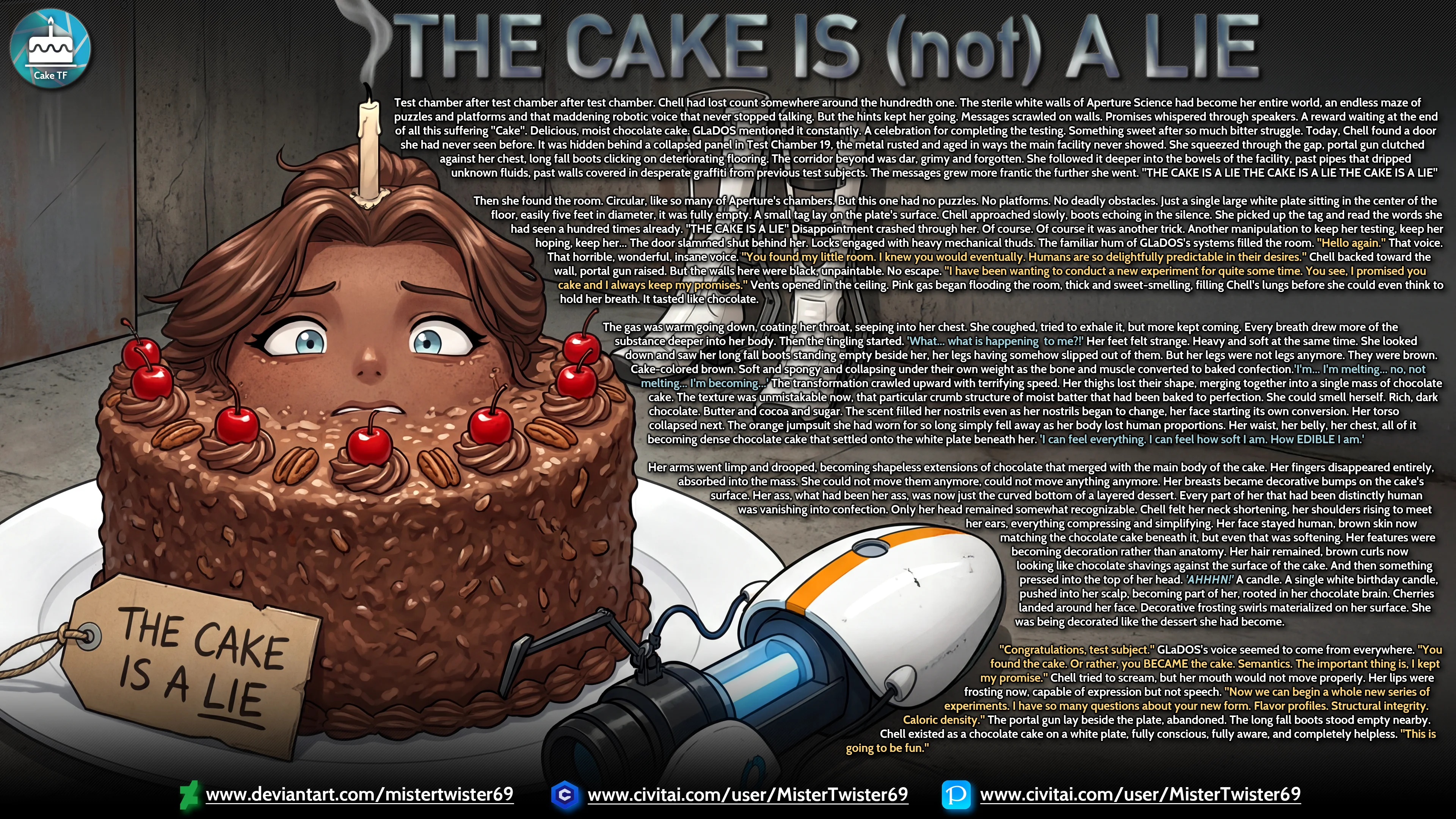 The Cake is (not) a LIE - Cake TF — image 1