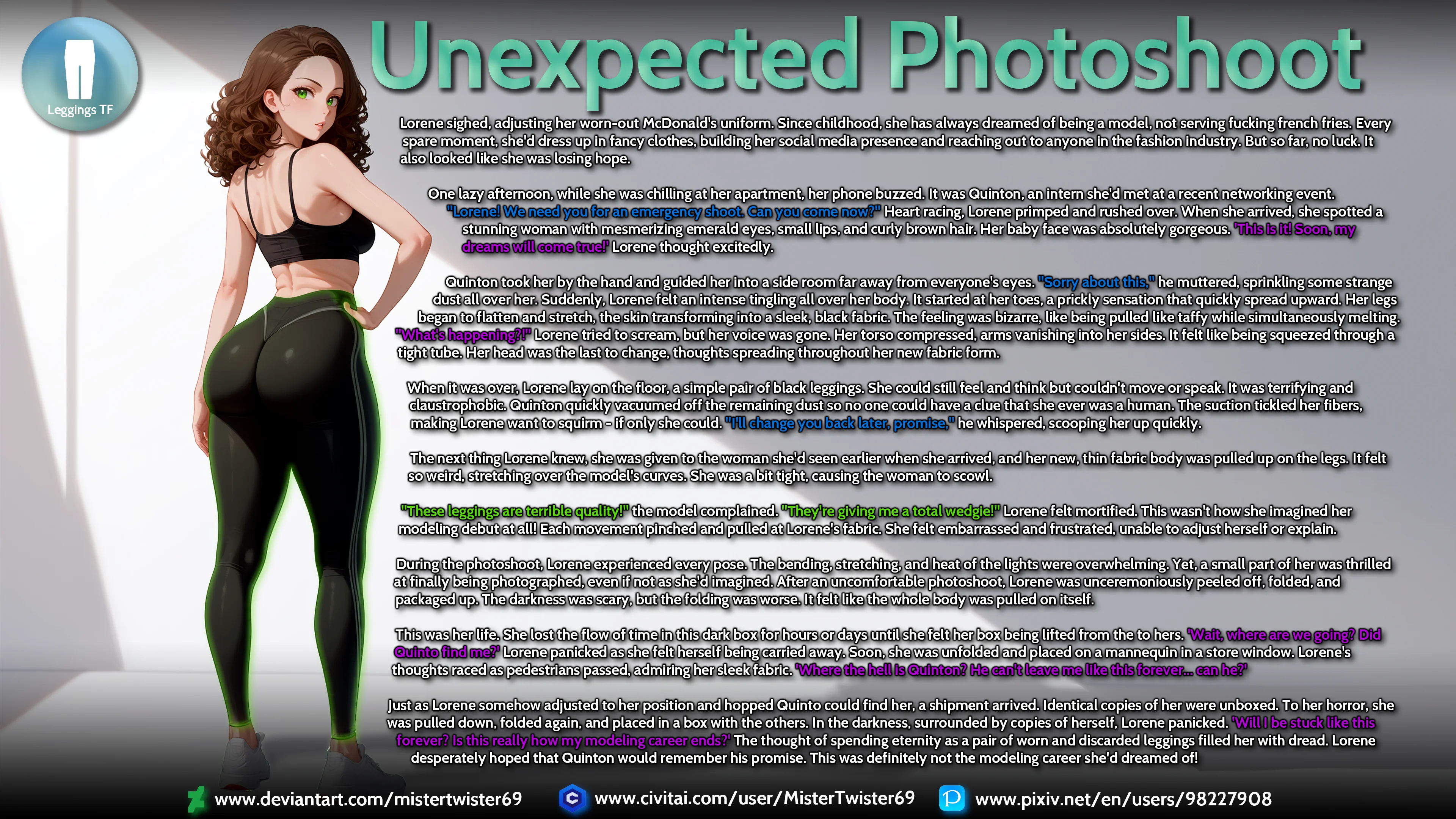 Unexpected Photoshoot - Leggings TF — image 1